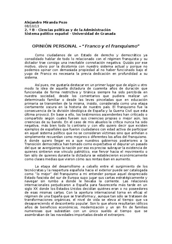 Miniatura del documento Práctica - Franco y el franquismo.docx