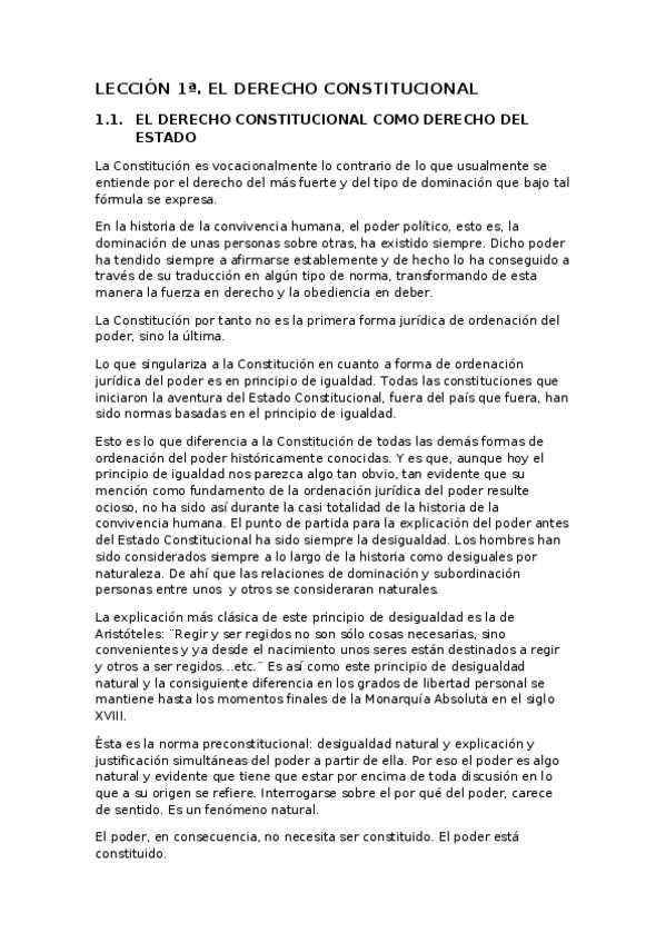 Miniatura del documento Lección 1. Derecho Constitucional I.docx