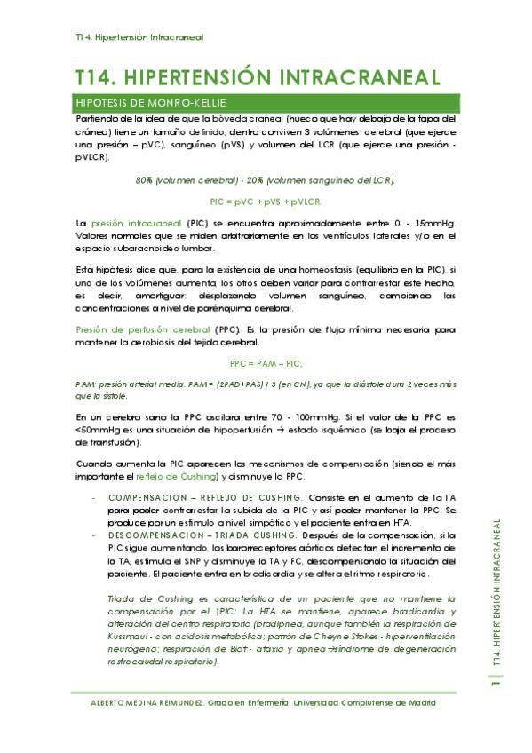 Miniatura del documento T14. Hipertensión Intracraneal.pdf