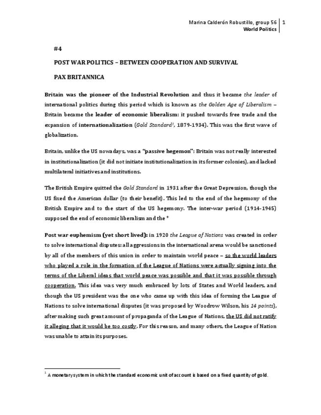 Miniatura del documento Postwar Politics- Cooperation + Institutionalization.pdf