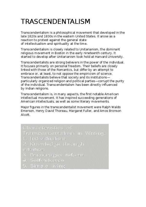 Miniatura del documento TRASCENDENTALISM.docx