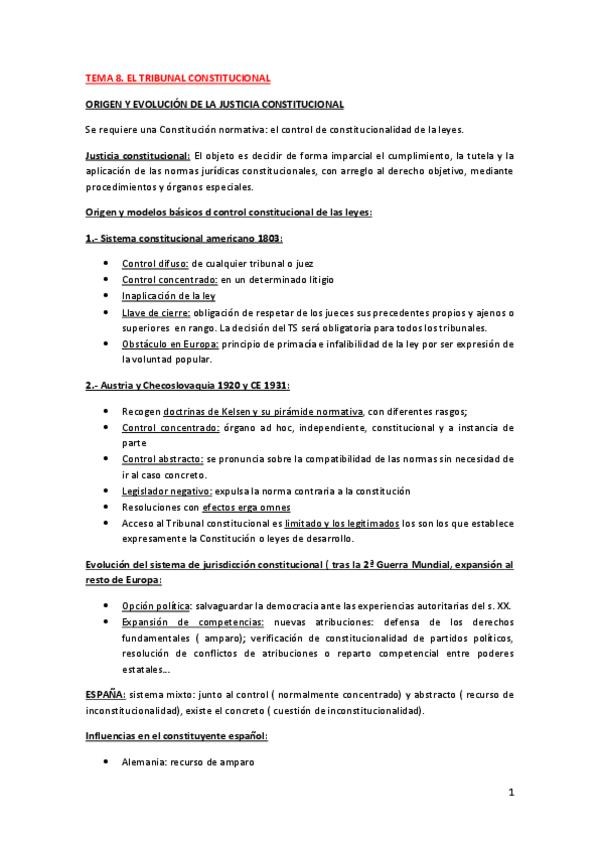 Miniatura del documento TEMA 8. EL TRIBUNAL CONSTITUCIONAL.pdf